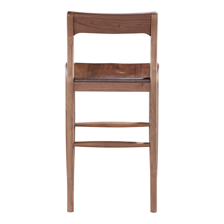 Moe's Home Collection - Owing Counter Stool Walnut - BC-1124-03 | American Home Furniture