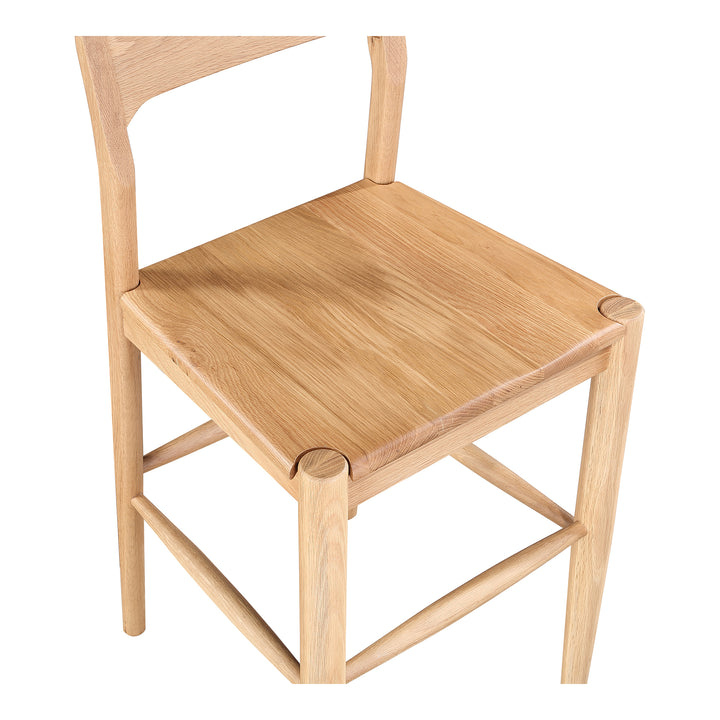 Moe's Home Collection - Owing Counter Stool Oak - BC-1124-24 | American Home Furniture