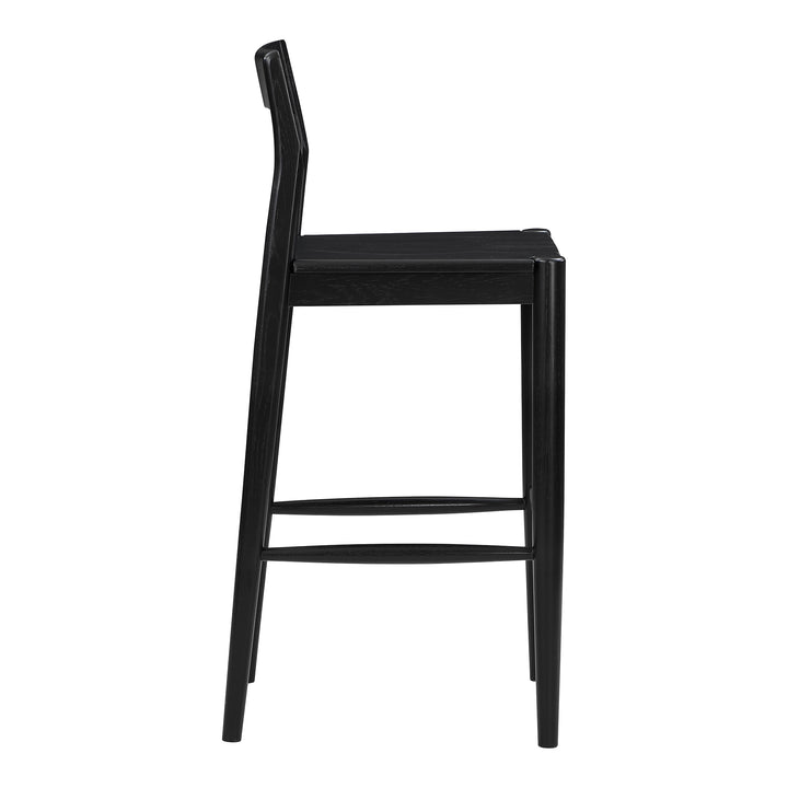 Moe's Home Collection - Owing Barstool Black - BC-1125-02 | American Home Furniture
