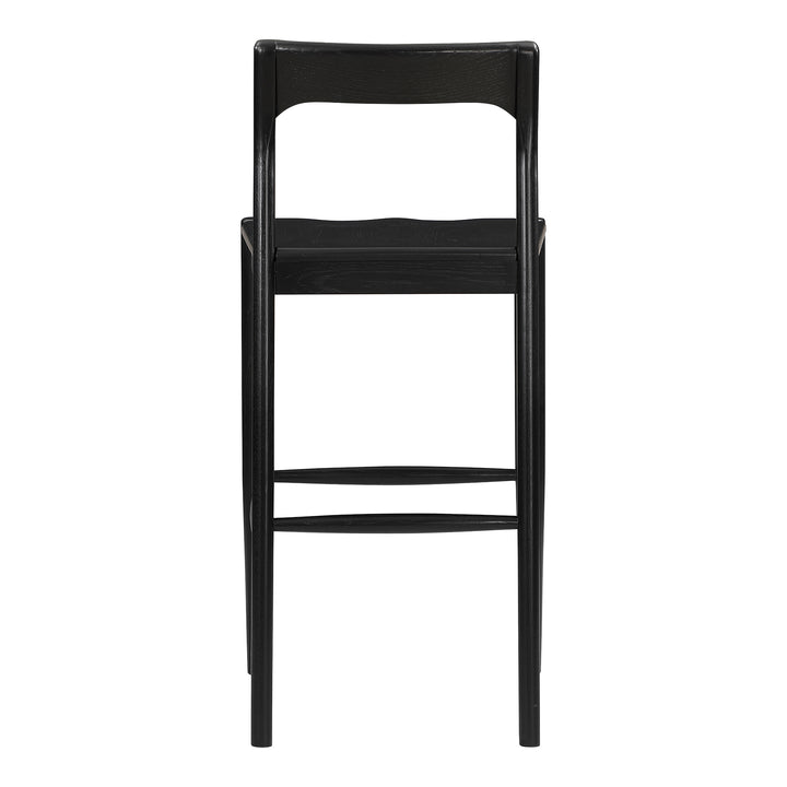 Moe's Home Collection - Owing Barstool Black - BC-1125-02 | American Home Furniture