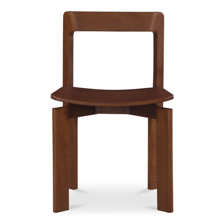 Moe's Home Collection - Daifuku Dining Chair Walnut Stained Ash - Set of 2 - BC-1128-20 | American Home Furniture