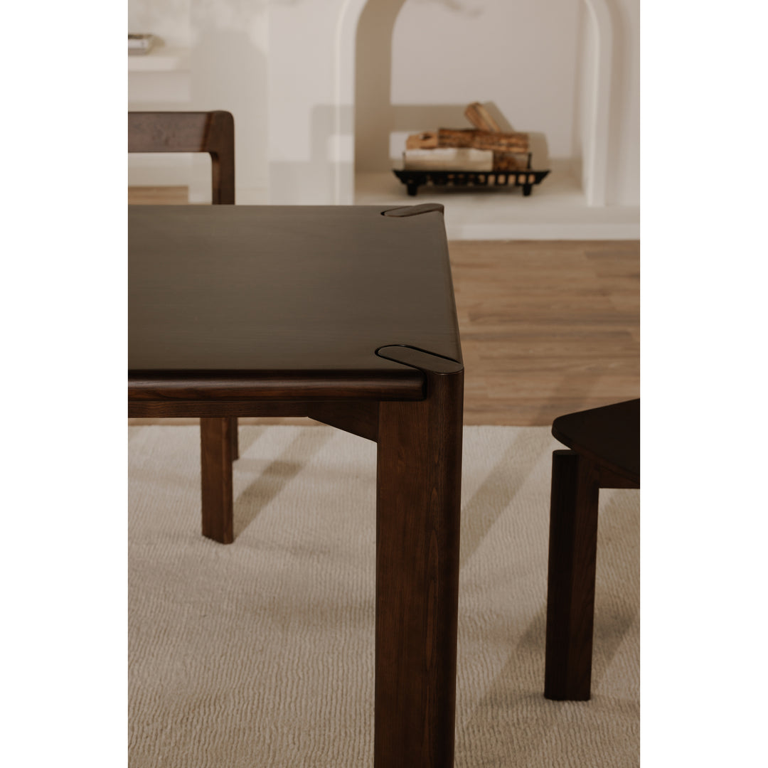Moe's Home Collection - Daifuku Dining Table Large Walnut Stained Ash - BC-1132-20 | American Home Furniture
