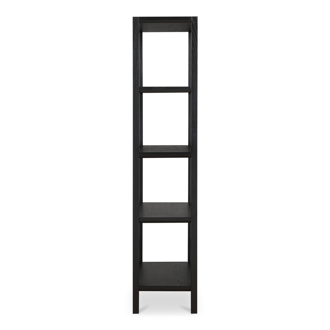 Moe's Home Collection - Nolan Bookcase Black - BC-1141-02 | American Home Furniture