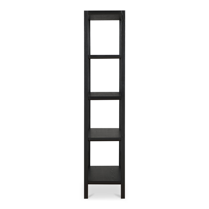 Moe's Home Collection - Nolan Bookcase Black - BC-1141-02 | American Home Furniture