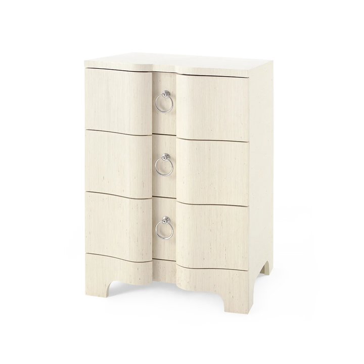 Bardot 3-Drawer Side Table - AmericanHomeFurniture
