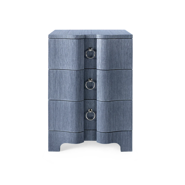 Bardot 3-Drawer Side Table - AmericanHomeFurniture