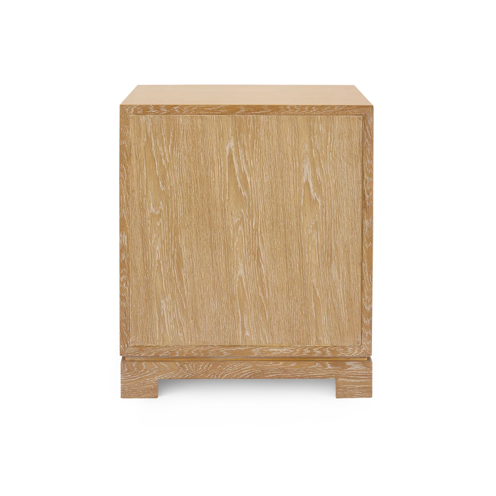 Berkeley 3-Drawer Side Table w/ Antique Brass Pull - AmericanHomeFurniture