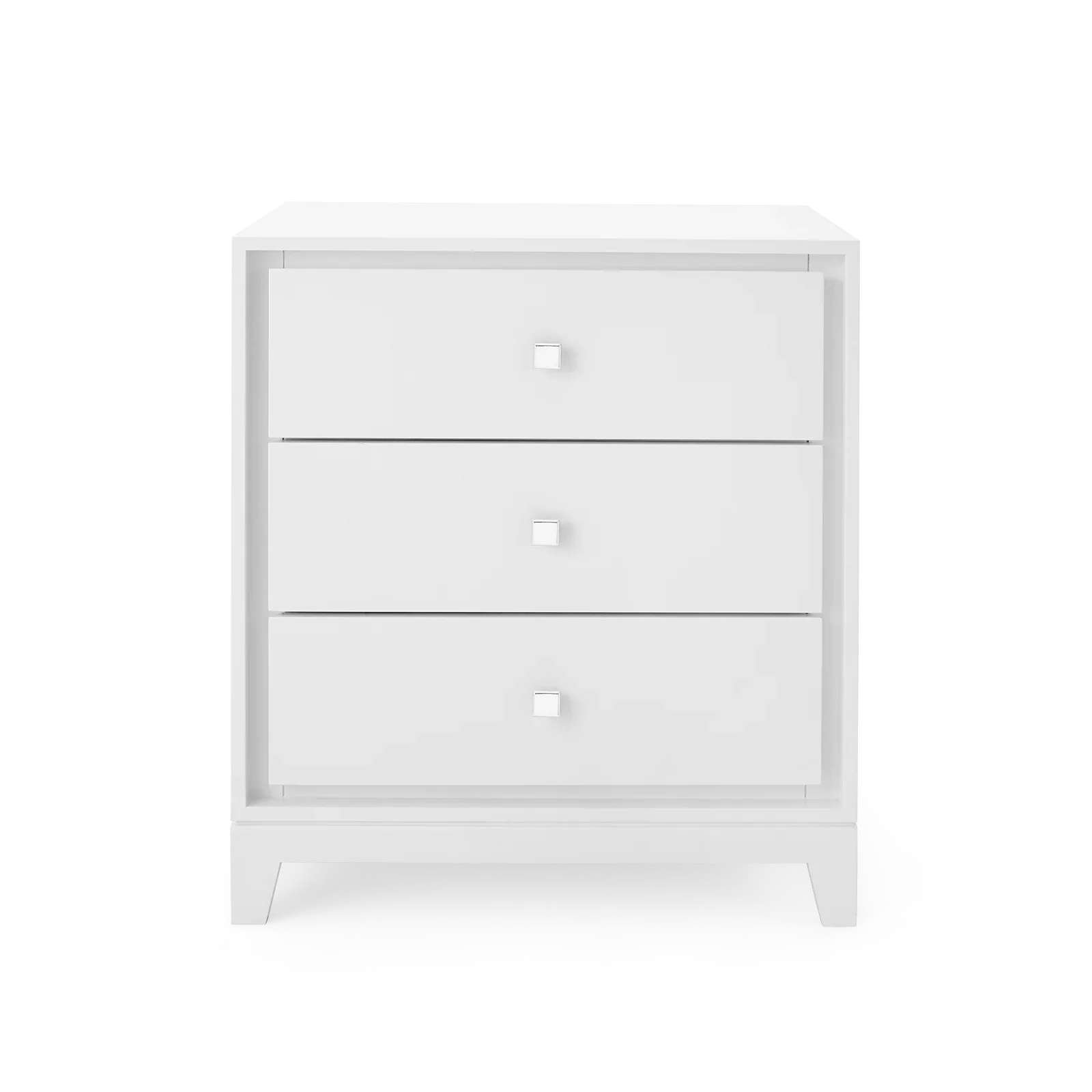 Villa and House Bergamo 3-Drawer Side Table ACCENT TABLES
