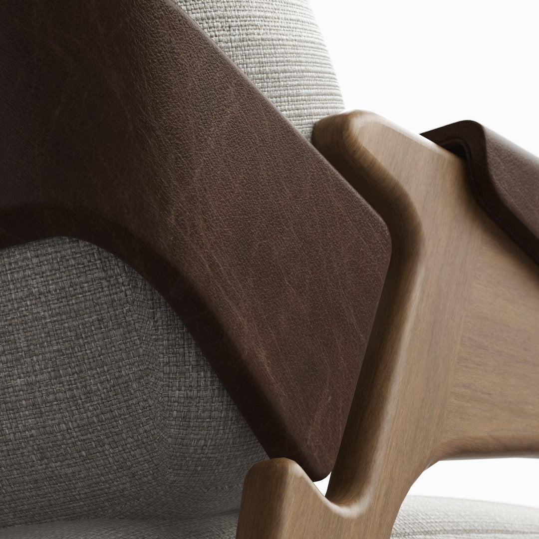 Modern Brazilian - Hermes Accent Chair - AmericanHomeFurniture