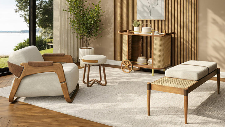 Modern Brazilian - Hermes Accent Chair - AmericanHomeFurniture