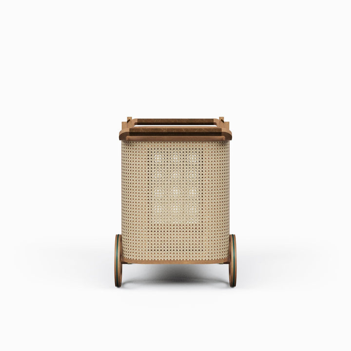 Modern Brazilian - Dinda - Bar Cart - AmericanHomeFurniture