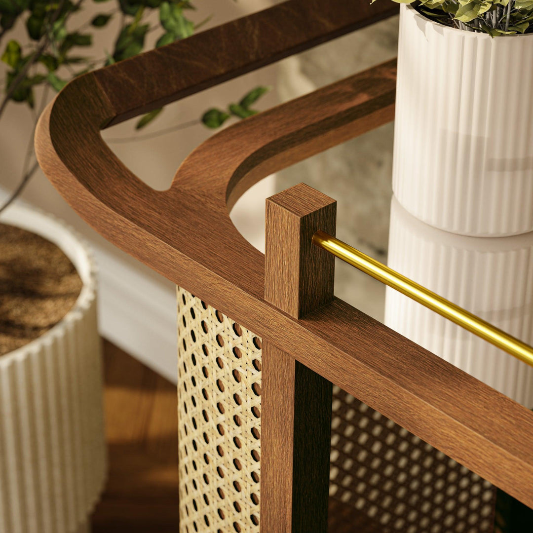 Modern Brazilian - Dinda - Bar Cart - AmericanHomeFurniture