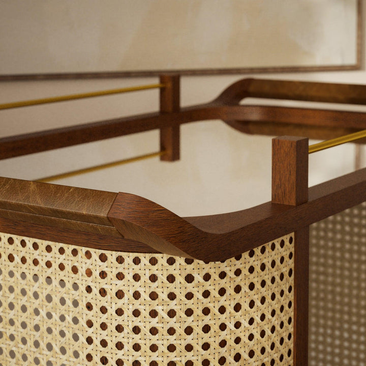 Modern Brazilian - Dinda - Bar Cart - AmericanHomeFurniture