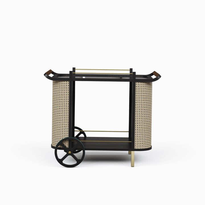 Modern Brazilian - Dinda - Bar Cart - AmericanHomeFurniture