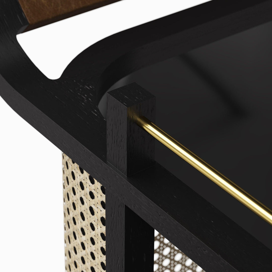 Modern Brazilian - Dinda - Bar Cart - AmericanHomeFurniture