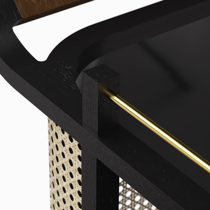 Modern Brazilian - Dinda - Bar Cart - AmericanHomeFurniture