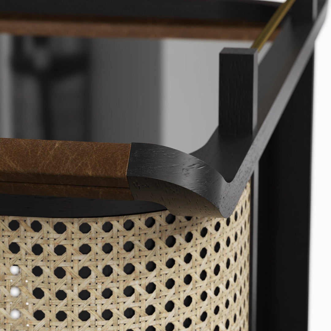 Modern Brazilian - Dinda - Bar Cart - AmericanHomeFurniture