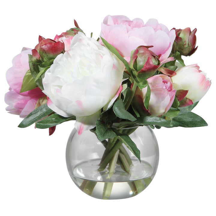 American Home Furniture Uttermost Blaire Peony Bouquet