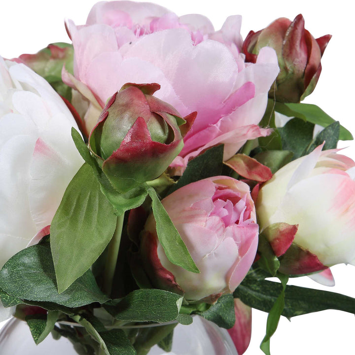 American Home Furniture Uttermost Blaire Peony Bouquet