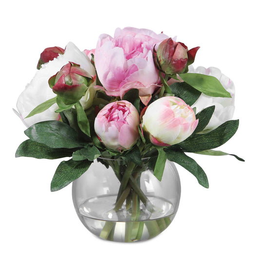 American Home Furniture Uttermost Blaire Peony Bouquet