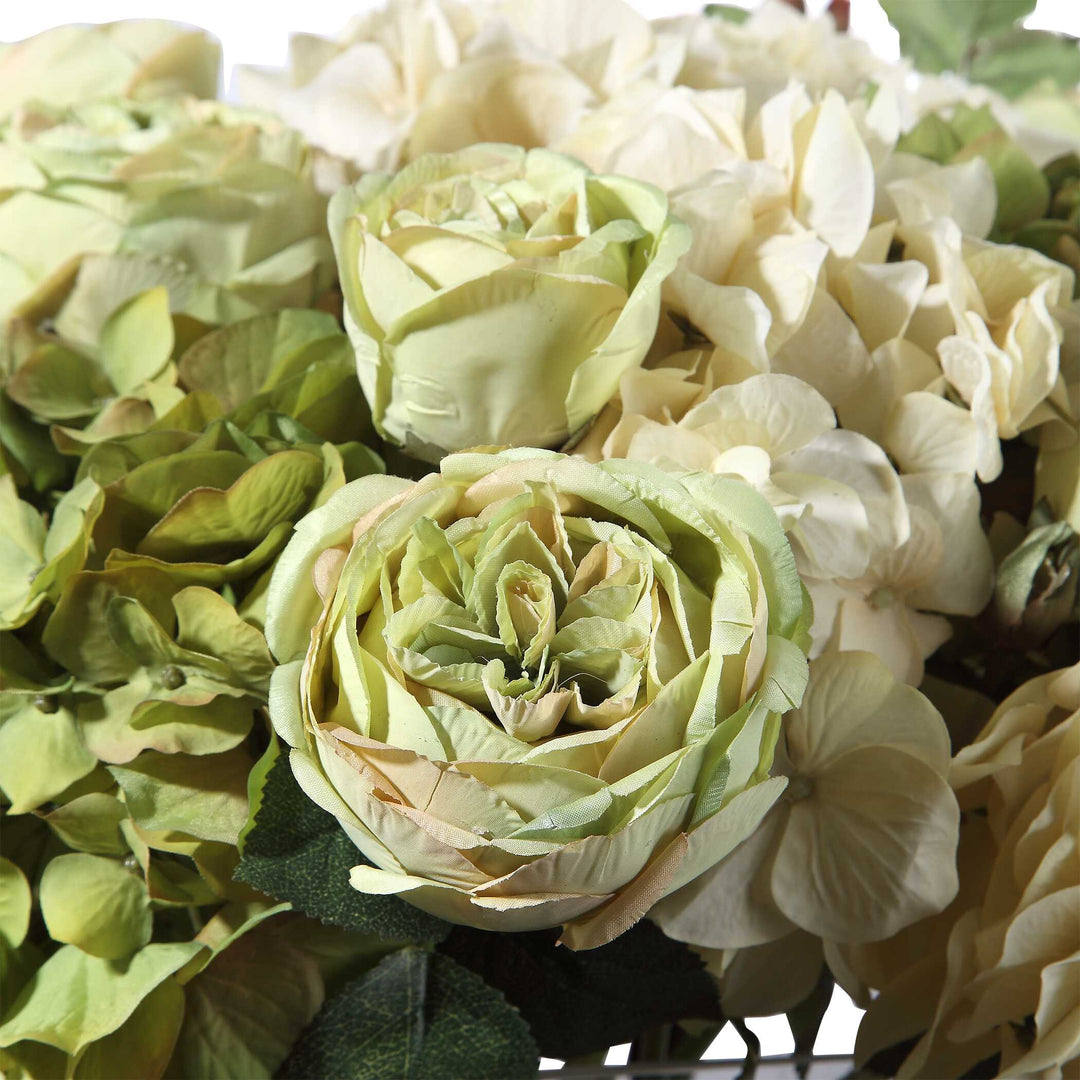 American Home Furniture Uttermost Cecily Hydrangea Bouquet