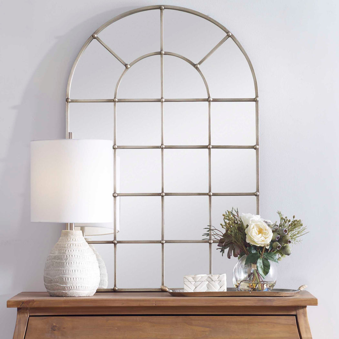 American Home Furniture Uttermost Belmonte Floral Bouquet & Vase
