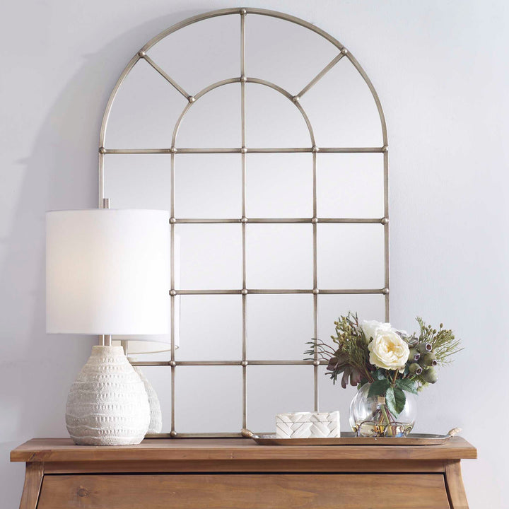 American Home Furniture Uttermost Belmonte Floral Bouquet & Vase