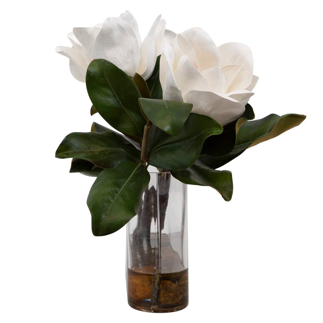 American Home Furniture Uttermost Middleton Magnolia Flower Centerpiece