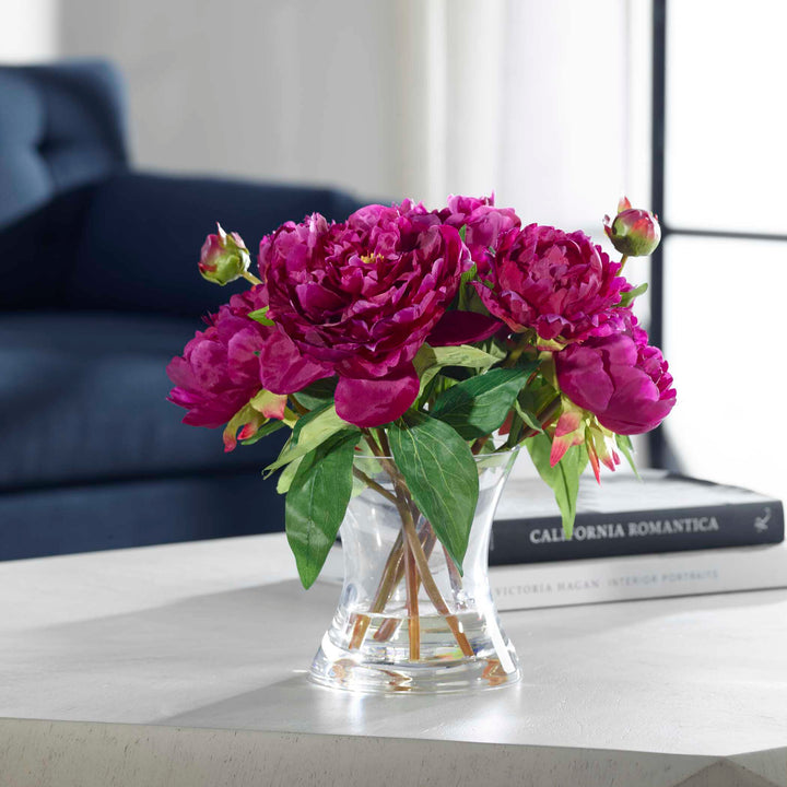 American Home Furniture Uttermost Prima Peony Bouquet