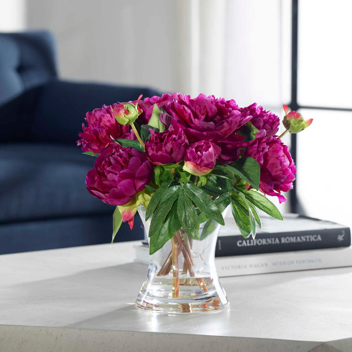 American Home Furniture Uttermost Prima Peony Bouquet