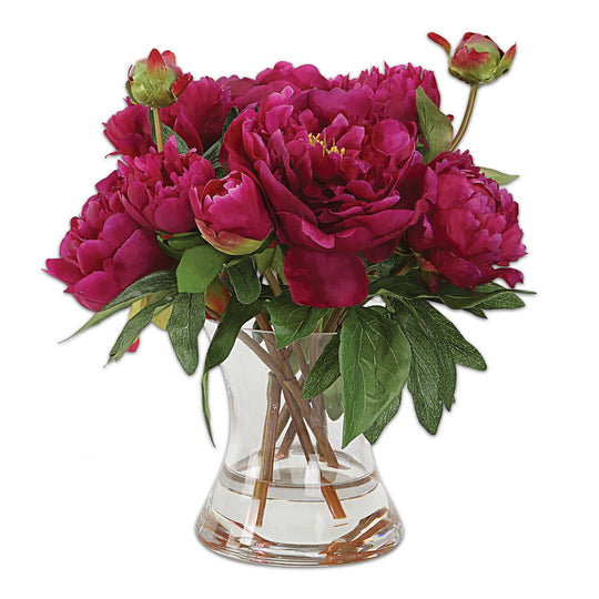 American Home Furniture Uttermost Prima Peony Bouquet