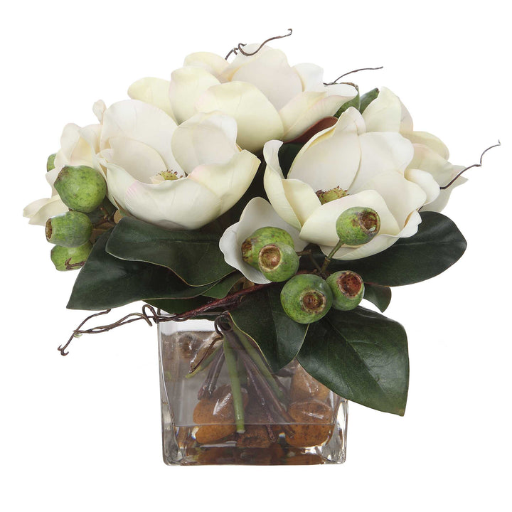 American Home Furniture Uttermost Dobbins Magnolia Bouquet