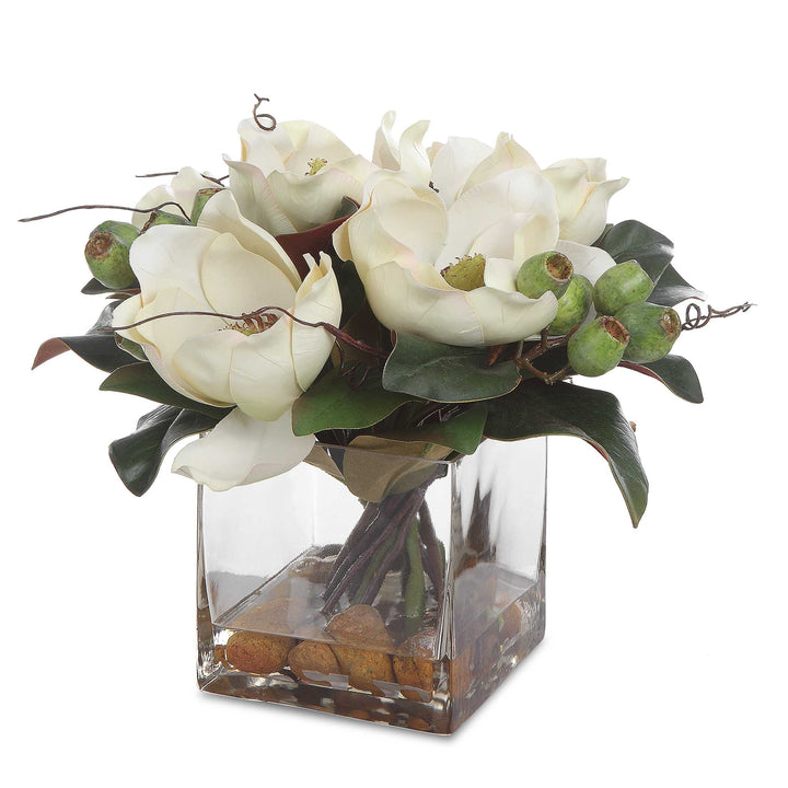 American Home Furniture Uttermost Dobbins Magnolia Bouquet