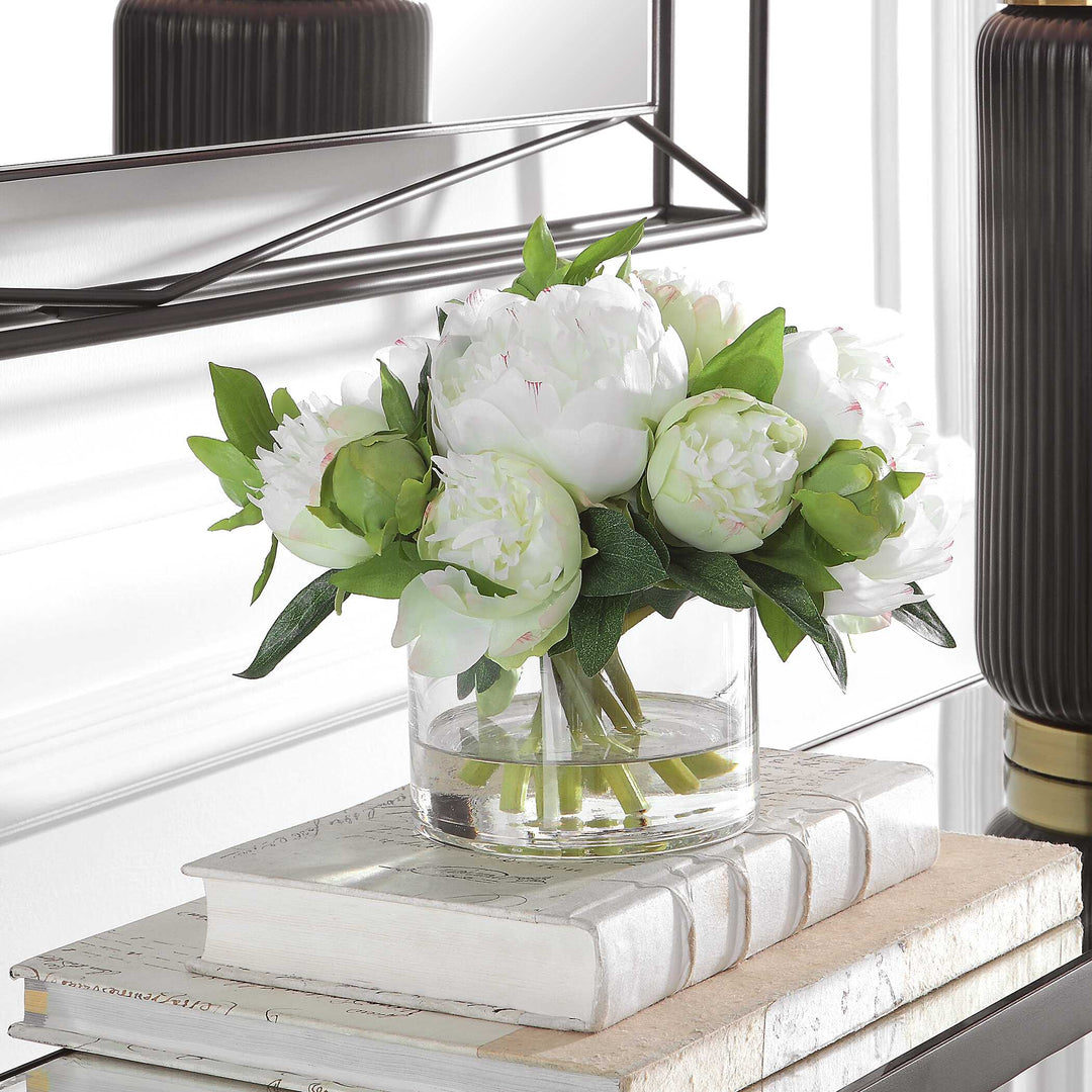 American Home Furniture Uttermost Garden Peony Bouquet