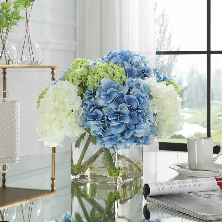 American Home Furniture Uttermost Providence Hydrangea Bouquet