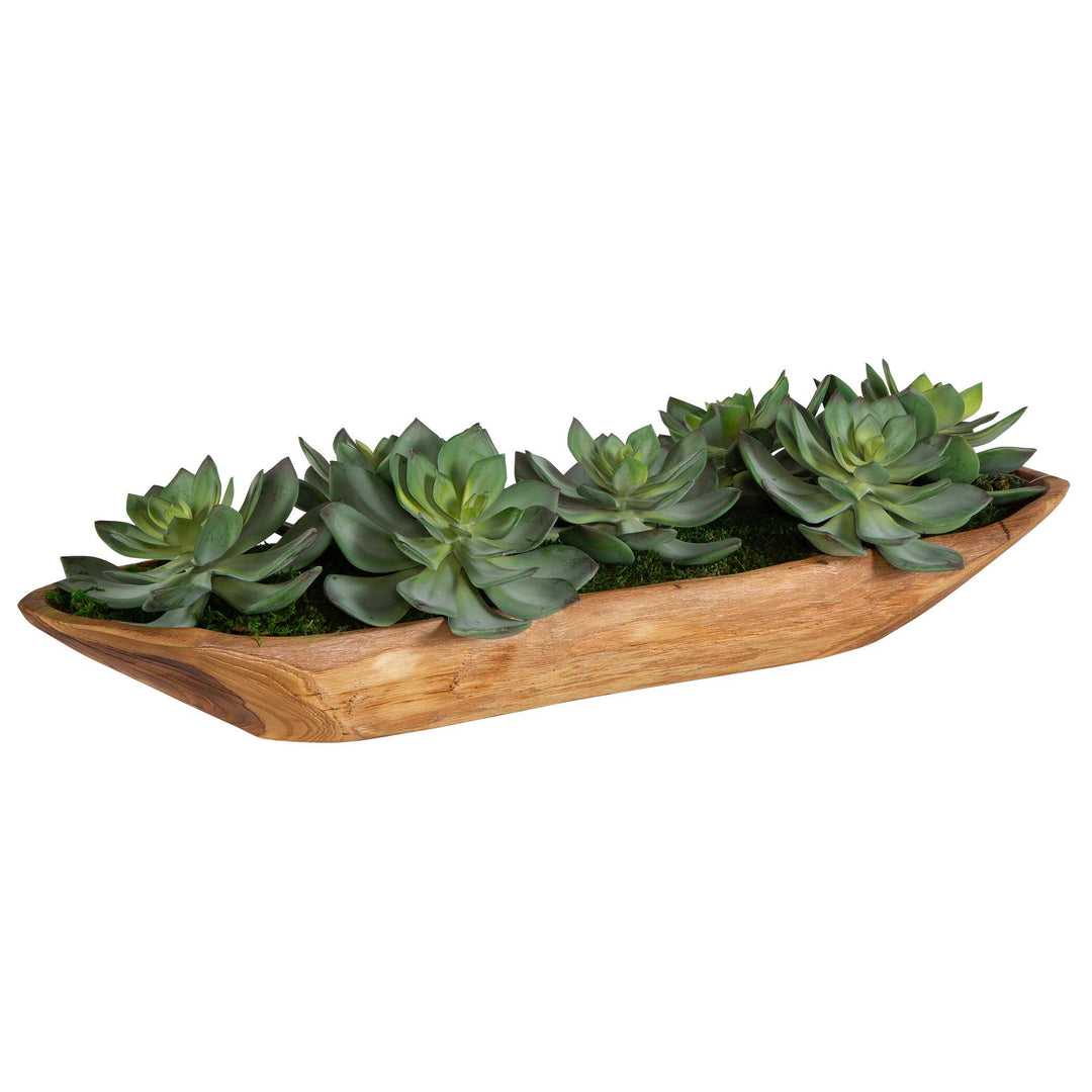 American Home Furniture Uttermost Yuma Succulent Centerpiece Small