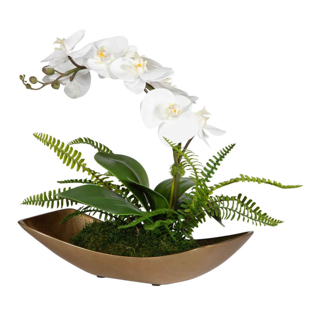 American Home Furniture Uttermost Transcend Orchid Centerpiece