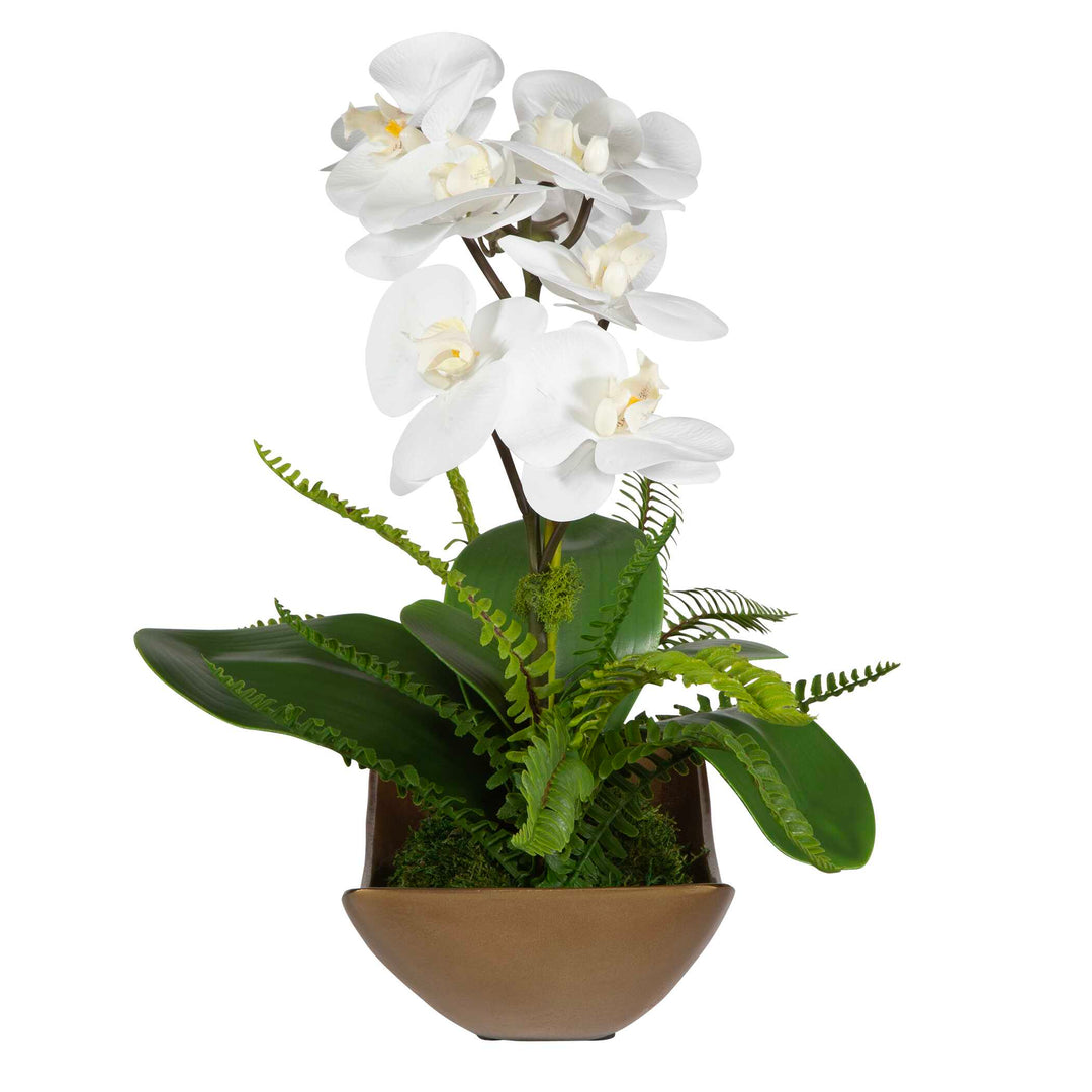 American Home Furniture Uttermost Transcend Orchid Centerpiece
