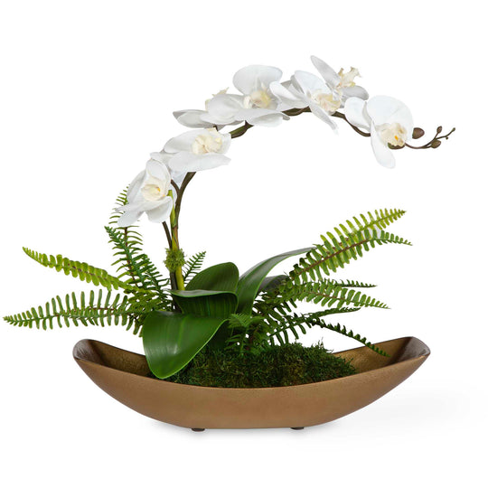 American Home Furniture Uttermost Transcend Orchid Centerpiece