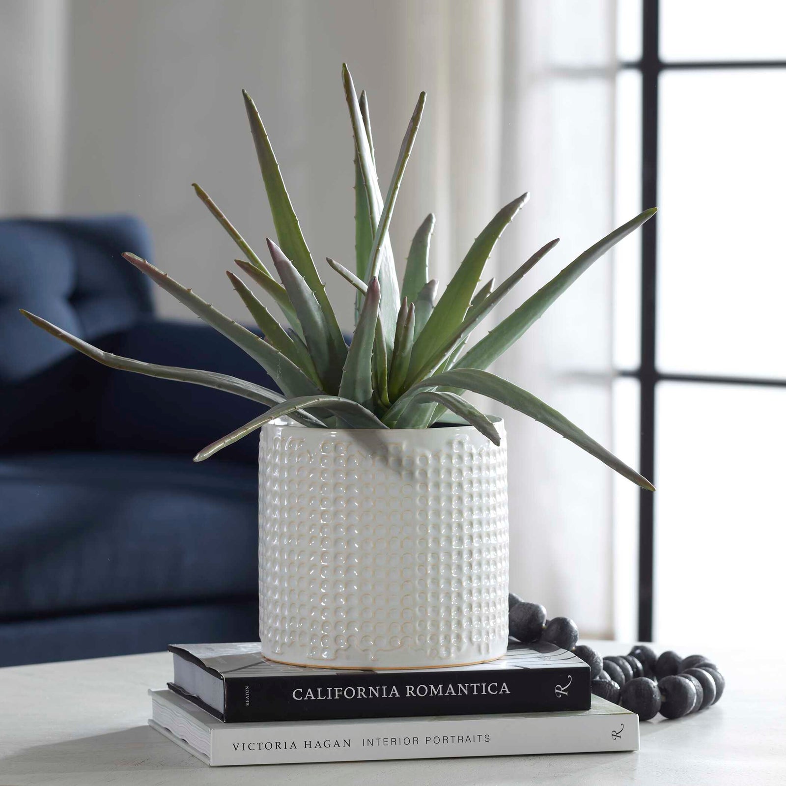 American Home Furniture Uttermost Taos Aloe Centerpiece