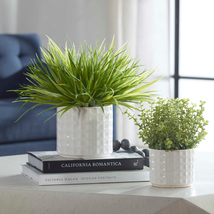 American Home Furniture Uttermost Edgewood Greenery Set of 2