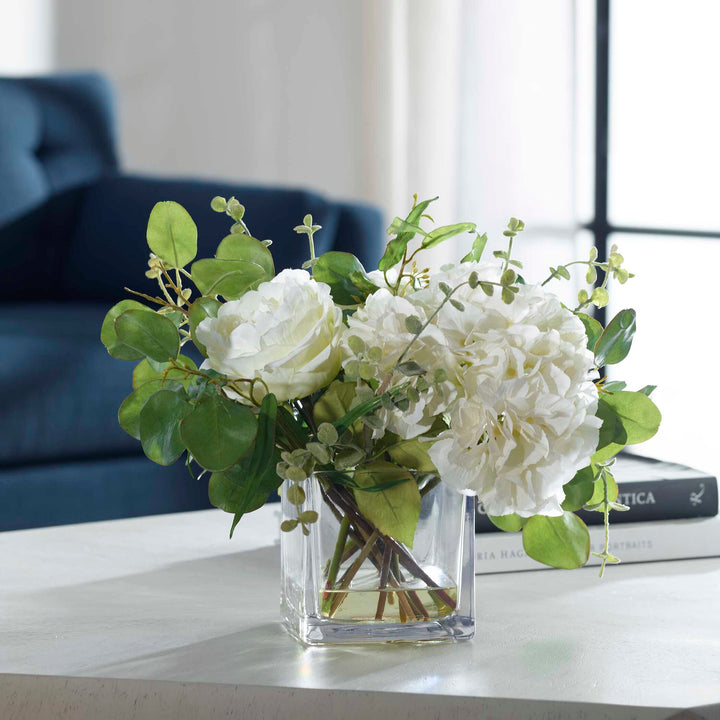 American Home Furniture Uttermost Rosewood Garden Bouquet