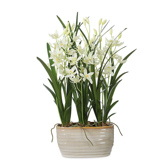 American Home Furniture Uttermost Ariana Orchid Planter