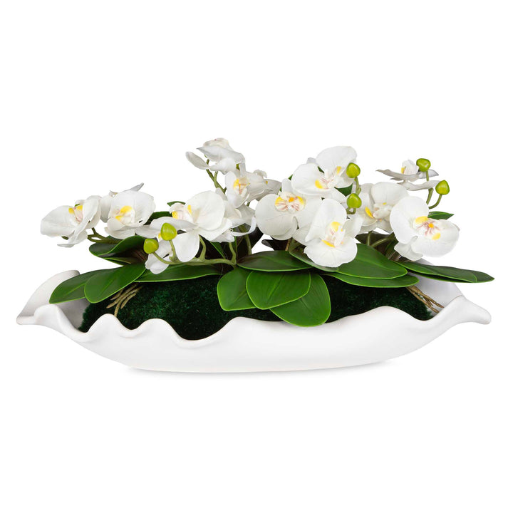 American Home Furniture Uttermost Opulence Orchid Centerpiece With Bowl