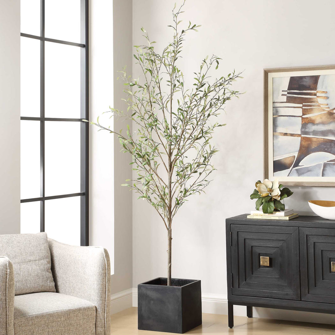 American Home Furniture Uttermost Abundance Potted Olive Tree