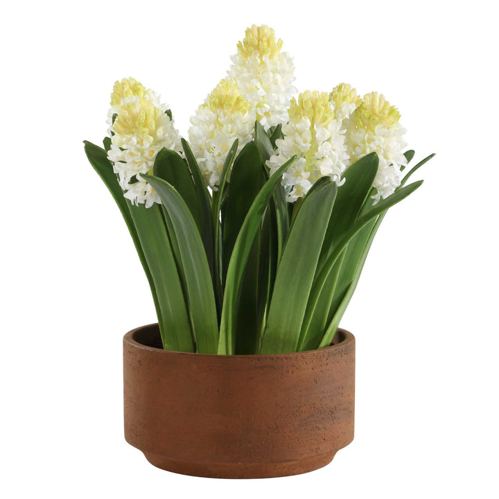 American Home Furniture Uttermost Sincerity Potted Hyacinth Plant