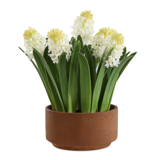 American Home Furniture Uttermost Sincerity Potted Hyacinth Plant