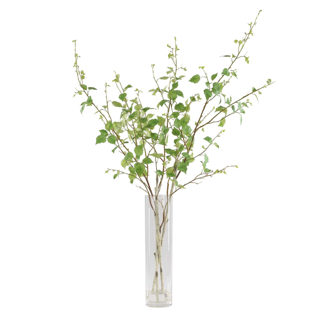 American Home Furniture Uttermost Nigra Birch Vase Centerpiece