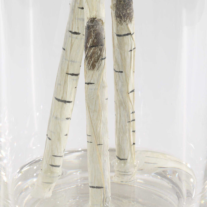 American Home Furniture Uttermost Nigra Birch Vase Centerpiece
