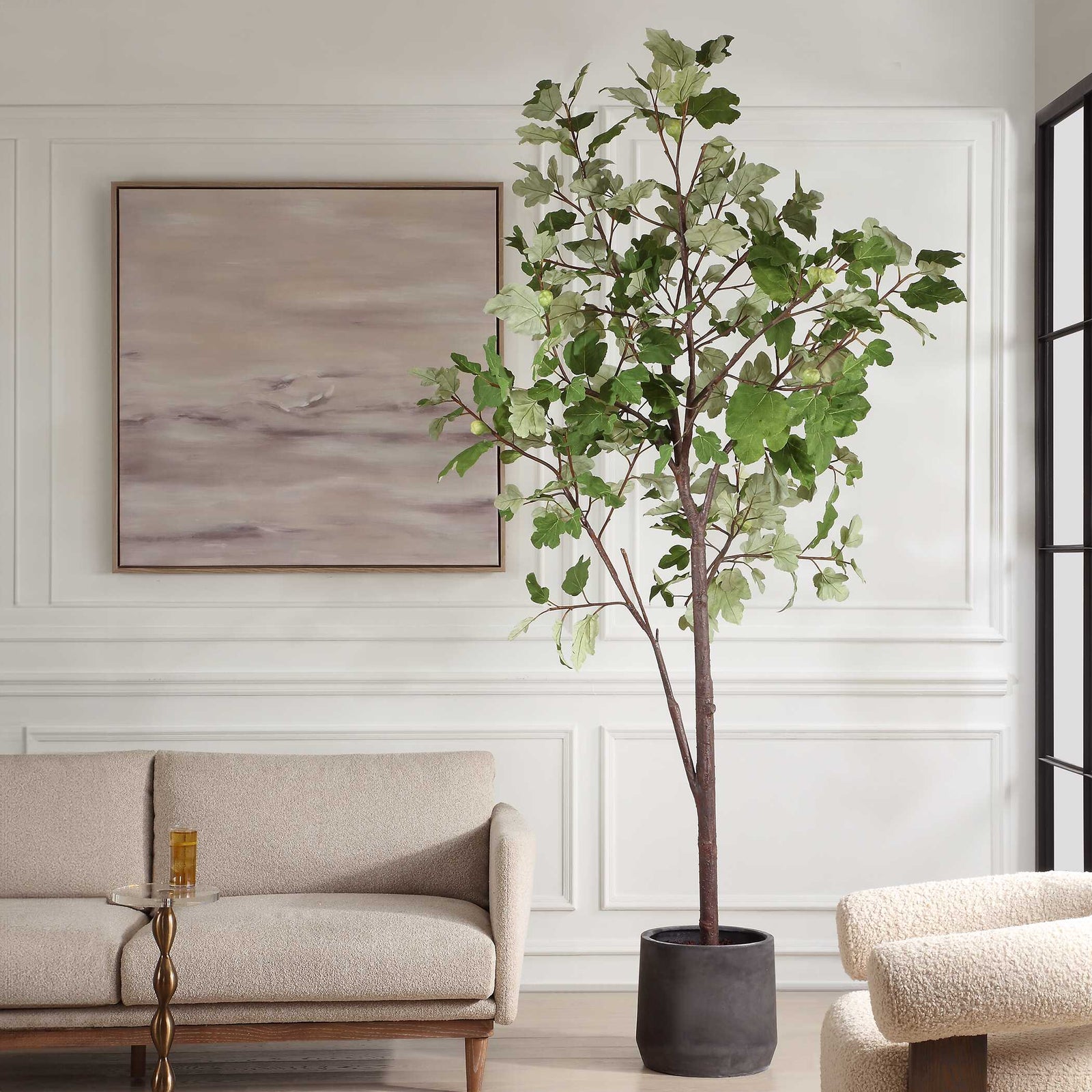 American Home Furniture Uttermost Eden Potted Fig Tree